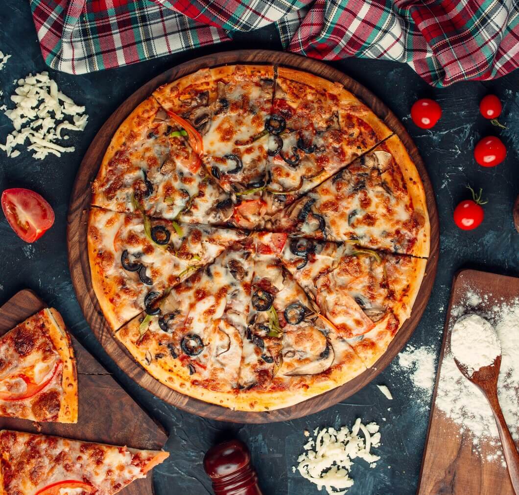 Hot Cheese Pizza VEG